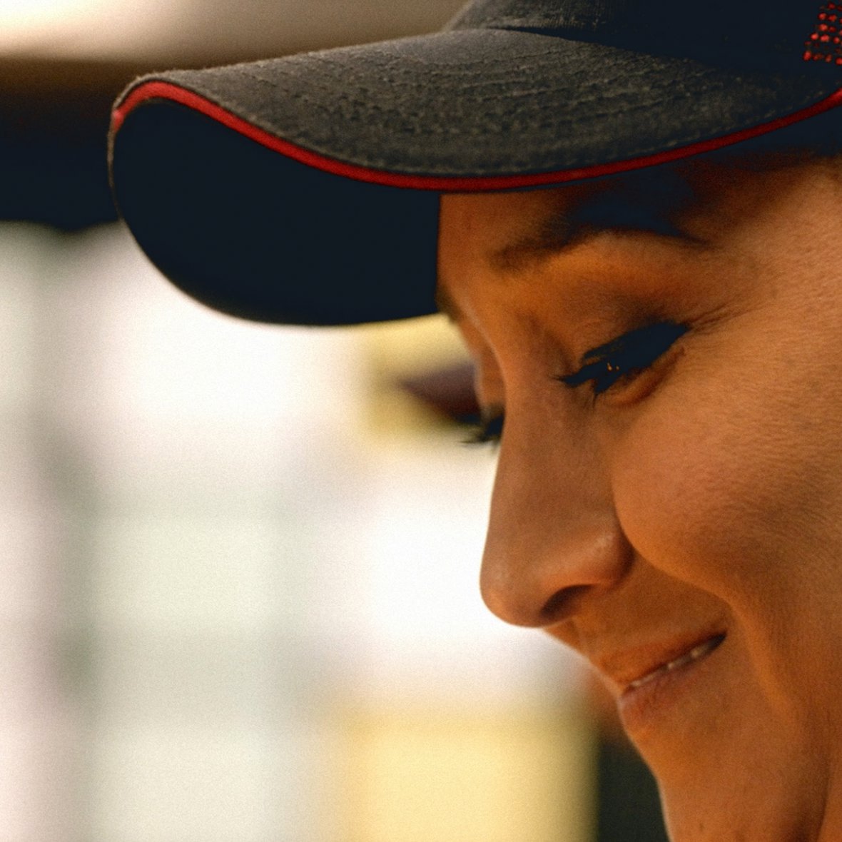 Smiling El Pollo Loco employee