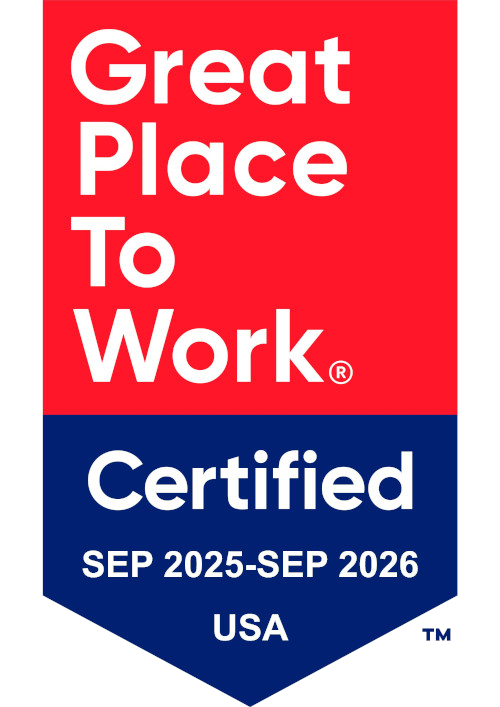 Great Place To Work - Certified SEP 2025-SEP 2026 USA