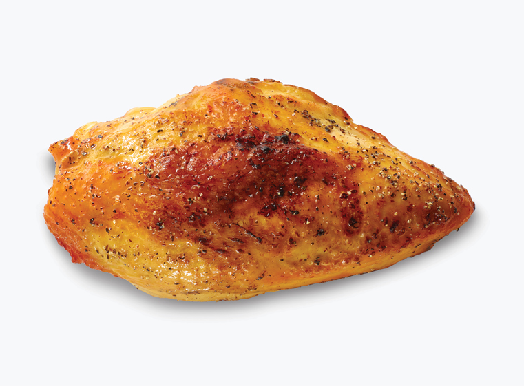 One fire-grilled chicken breast