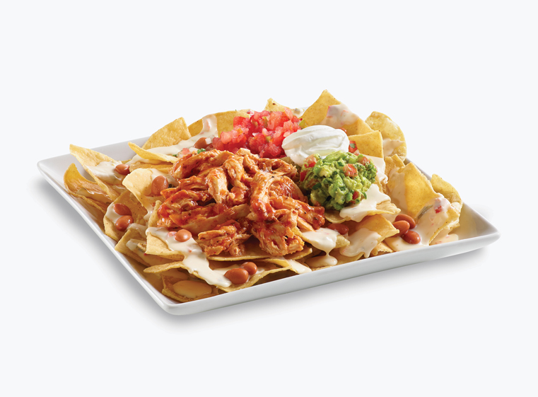 Shredded Chicken Nachos