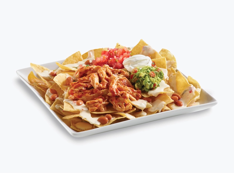 Shredded Chicken Nachos