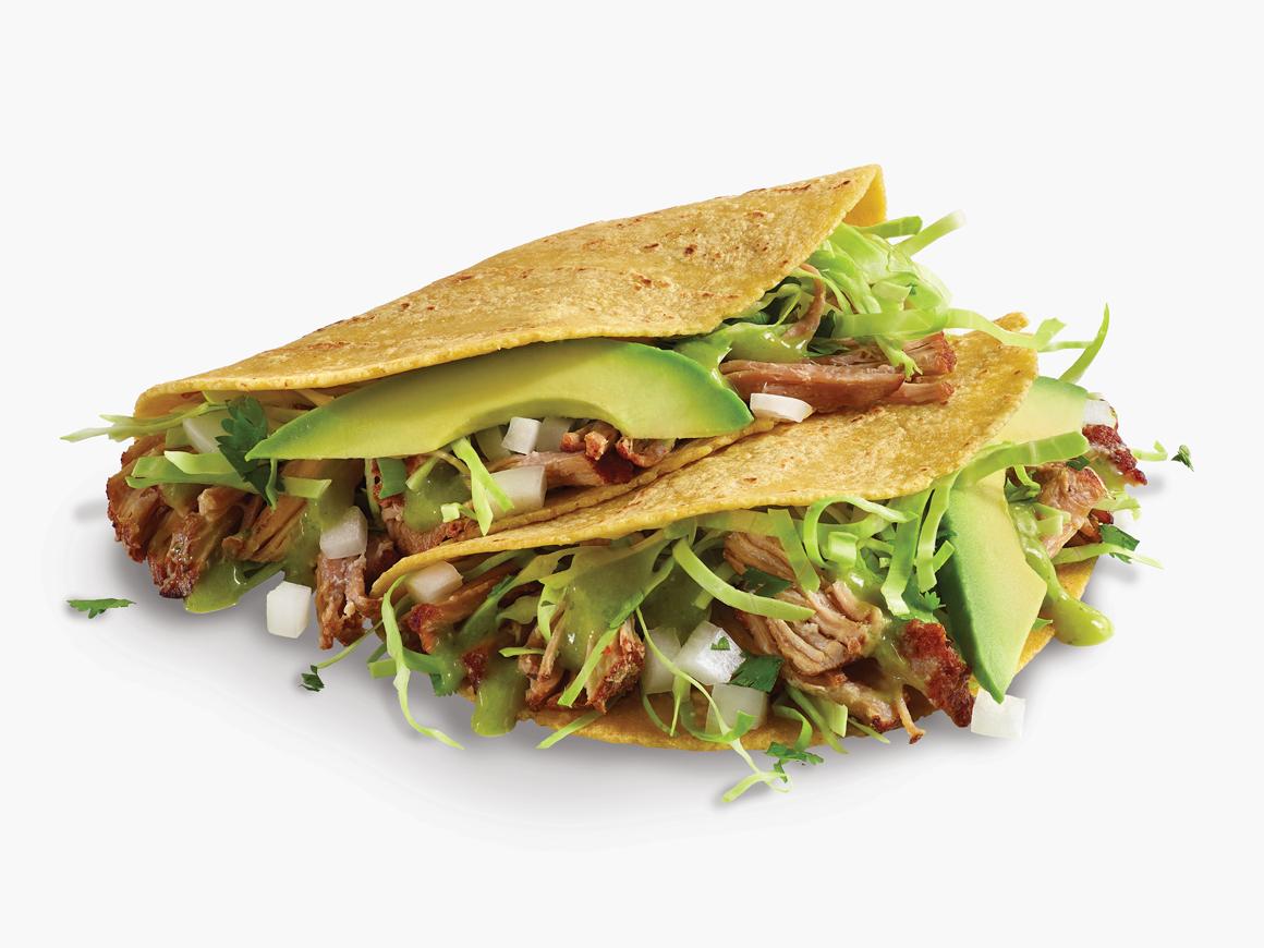2 Pork Carnitas Tacos