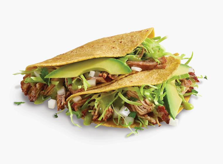2 Pork Carnitas Tacos