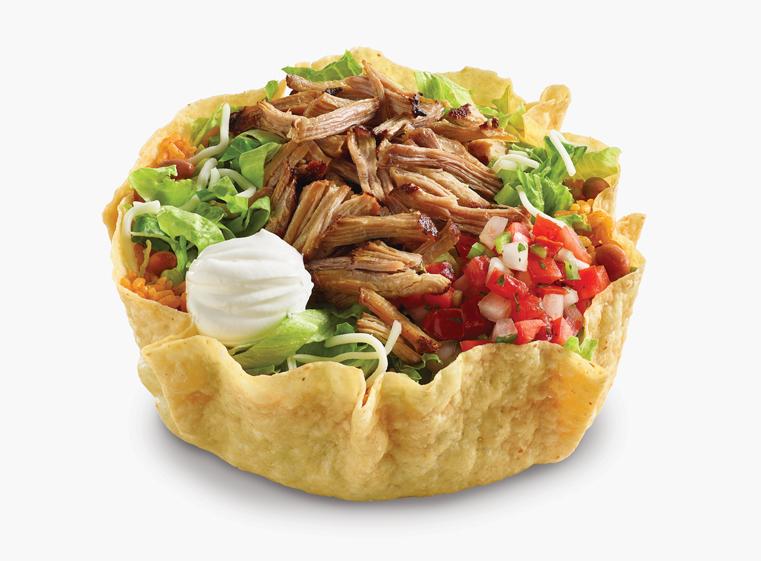 Carnitas Tostada Salad