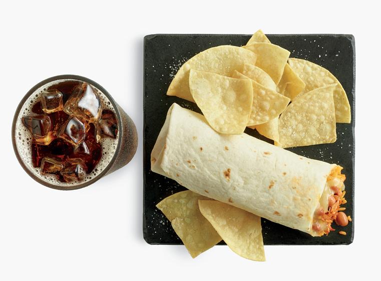 New Classic Chicken Burrito Combo