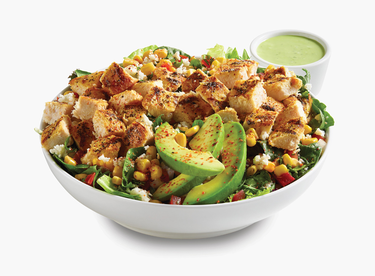 Street Corn Double Chicken Chopped Salad