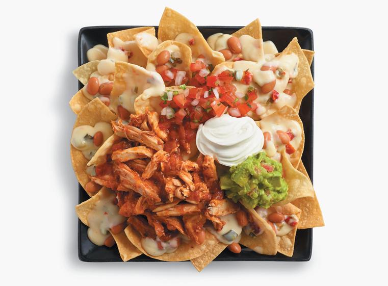 Shredded Chicken Nachos