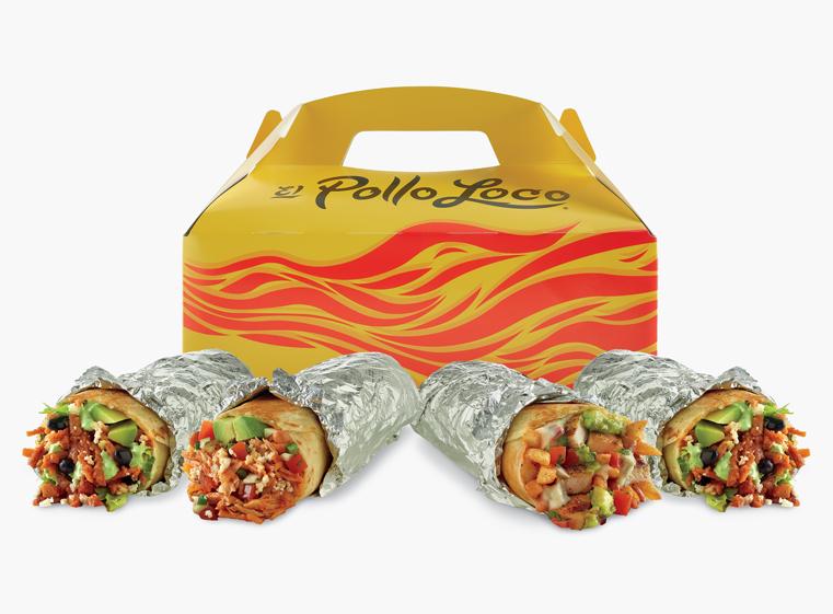 Burritos Our Food El Pollo Loco