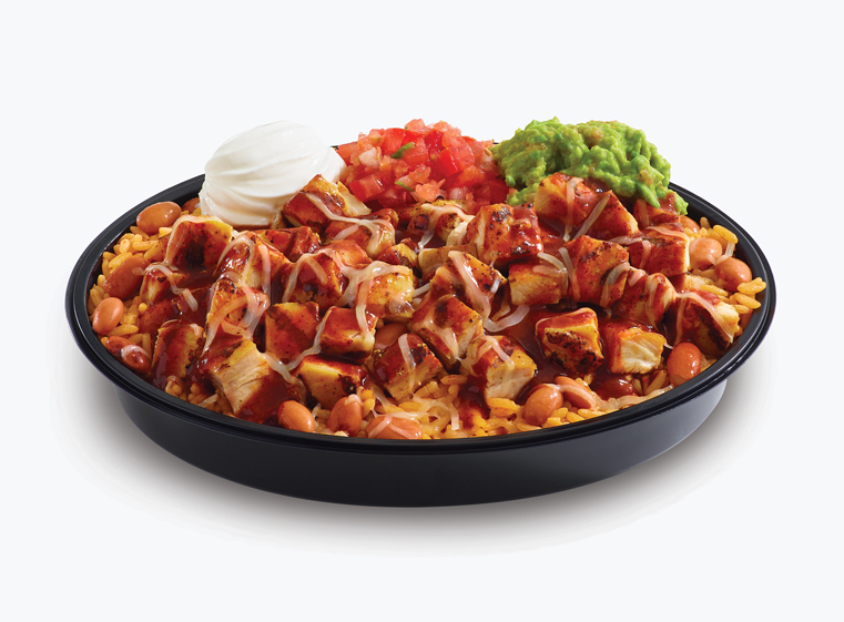 Red Chile Cheesy Enchilada Double Chicken Bowl