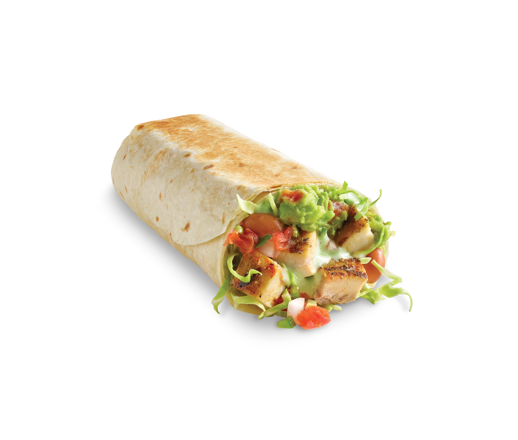 Guacamole Chicken Burrito