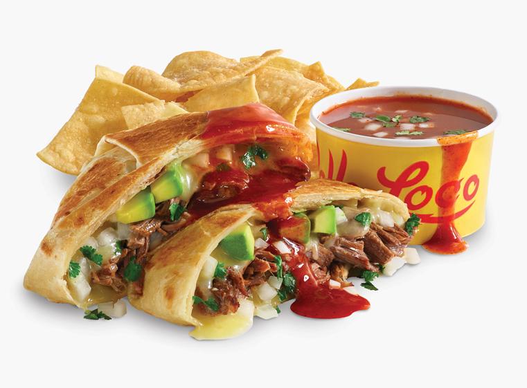 Shredded Beef Birria Overstuffed Quesadilla