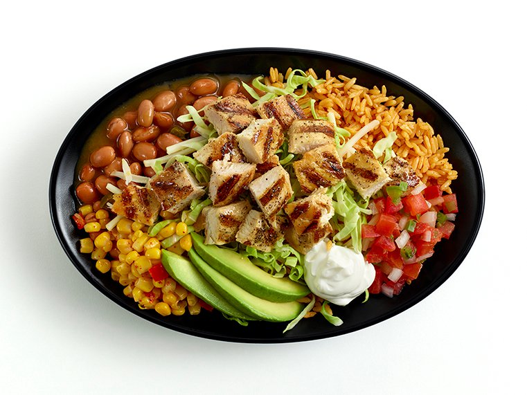 Our Food Bowls | El Pollo Loco - Double Chicken Bowl Pollo Loco Calories