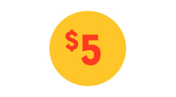 $5 OFF