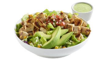 Double Chicken Avocado Salad