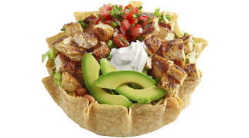 Double Chicken Tostada