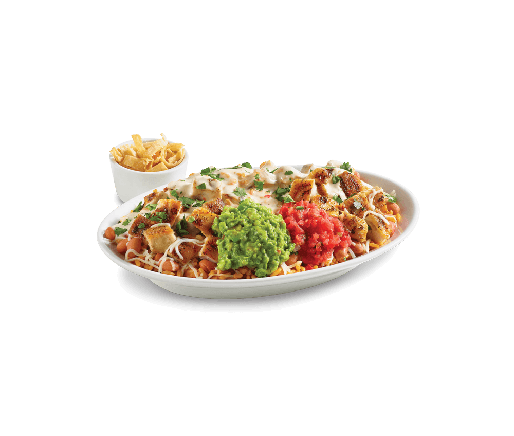 Queso Crunch Double Chicken Burrito Bowl