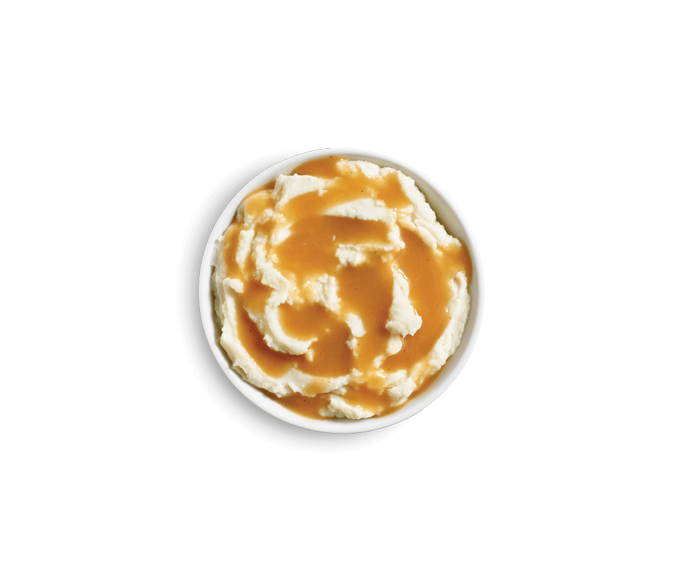 Mashed Potatoes with Gravy