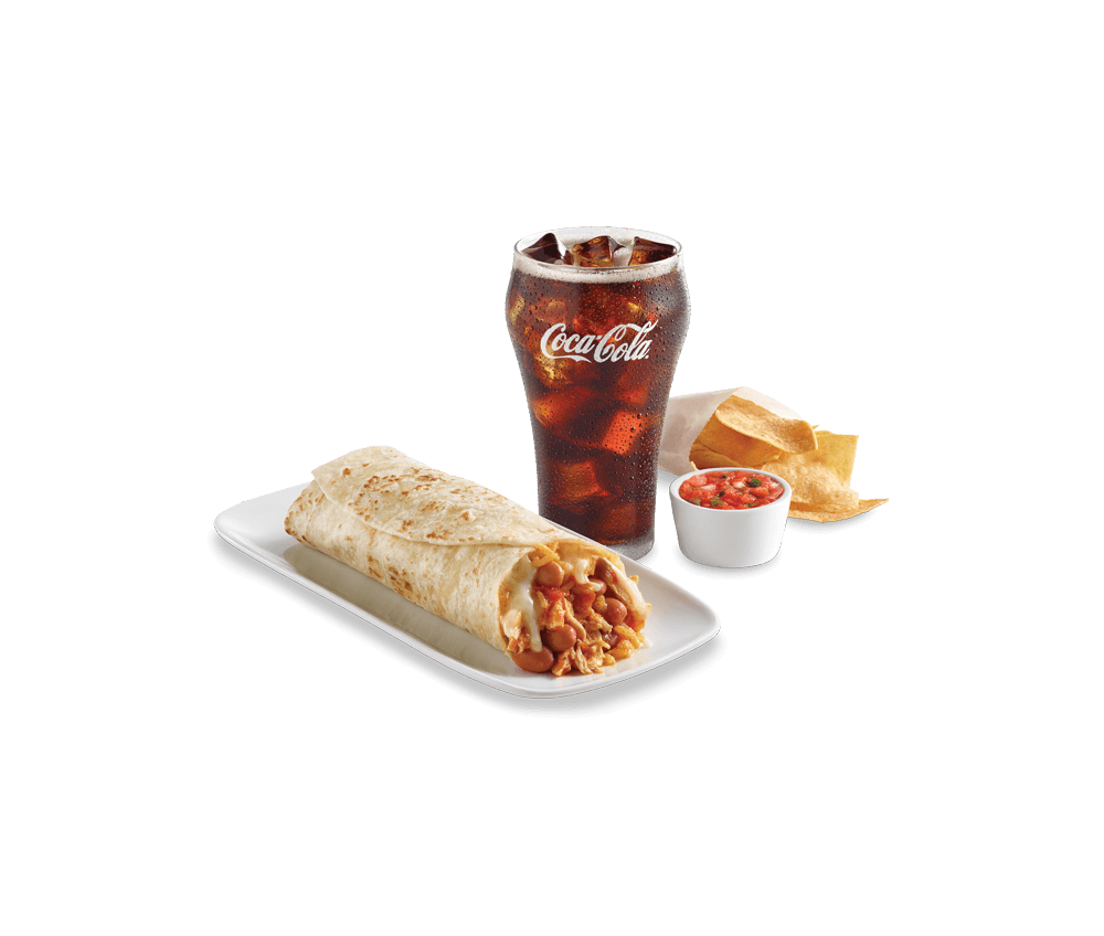 Classic Chicken Burrito Combo