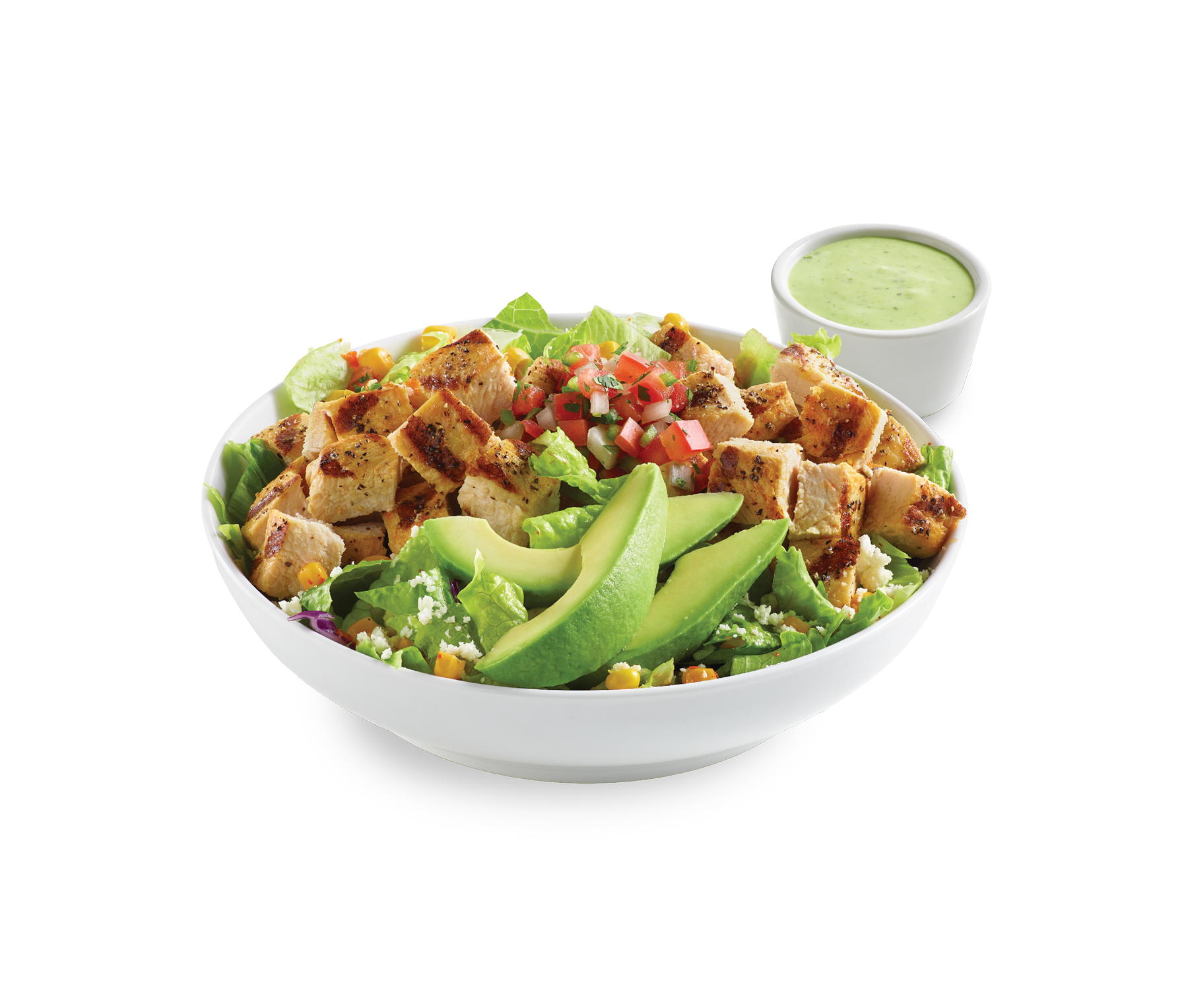 Double Chicken Avocado Salad